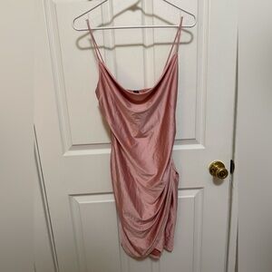 Windsor Pink Silk Mini Dress Size L